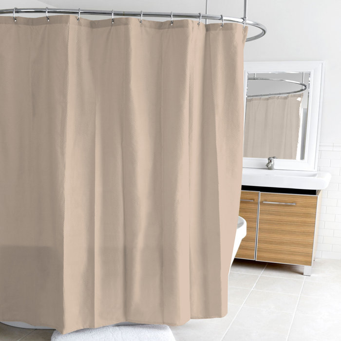 Symple Stuff Water Proof Microfiber Single Shower Curtain Wayfair